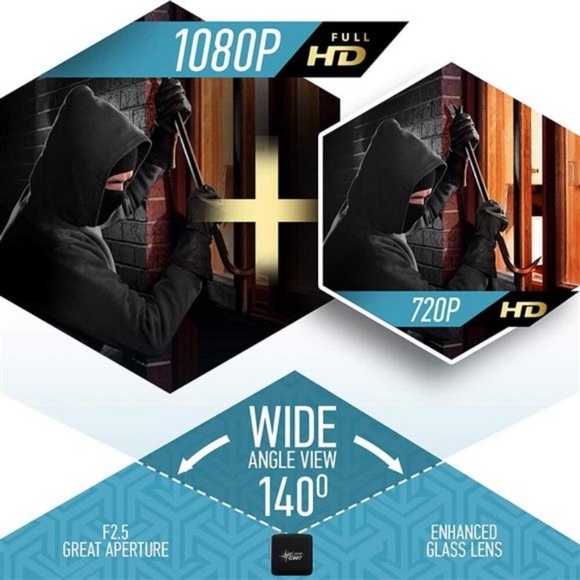 Mini Spy Camera 1080P Hidden Camera - Portable Small HD Nanny Camera - Picture 4 of 7